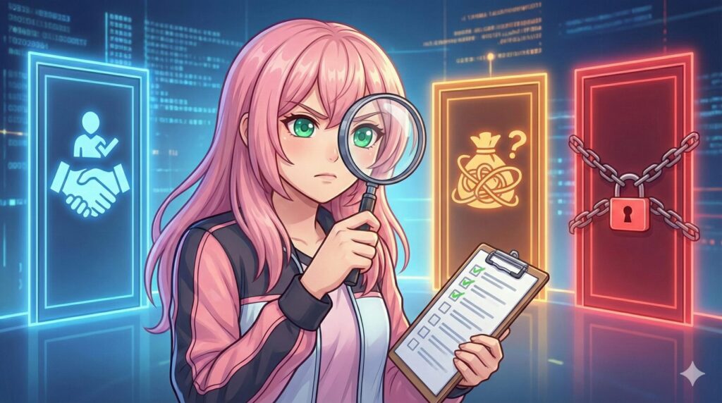 ライバー事務所を選ぶときに見ておきたい点