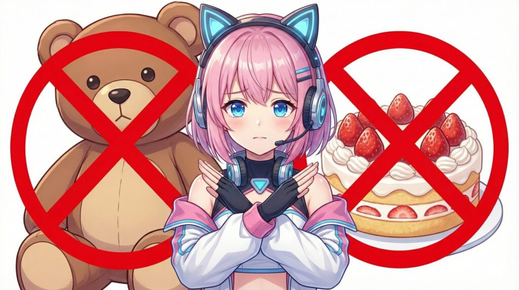 【重要】ファンからのプレゼント受取に関する「OK/NG」ライン